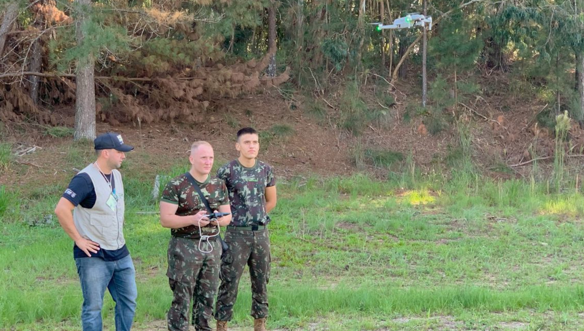 Militares realizam curso de Operação de Drones